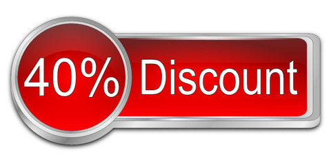 40% Discount Button