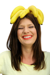 kobieta i banany © fotodrobik