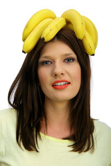 kobieta i banany © fotodrobik