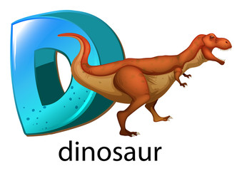 A letter D for dinosaur © blueringmedia