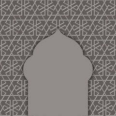 textured background with a mosque