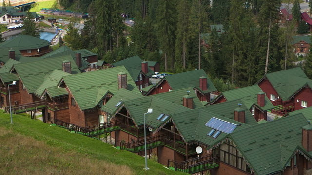 Hotel in the ukrainian mountain resort of Bukovel