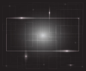 vector bright frame background