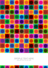 abstract vector squares background