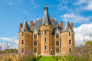 View at the Castle Martainville with garden © milosk50