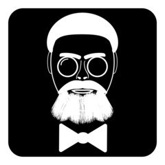 Hipster icon