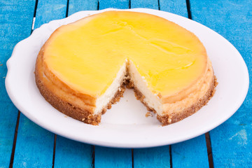 lemon cheesecake
