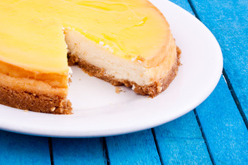 lemon cheesecake