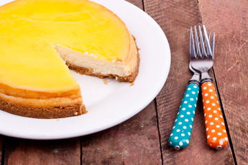 lemon cheesecake