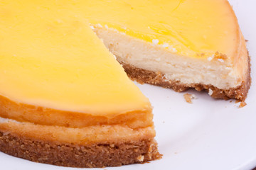 lemon cheesecake