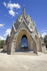 Fototapeta na wymiar Mare de Deu de Montserrat sanctuary