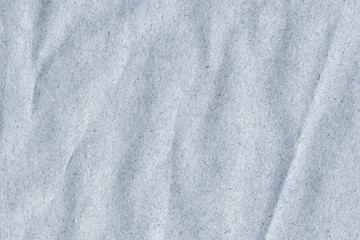 Recycle Powder Blue Kraft Paper Crumpled Grunge Texture