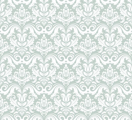 Floral Seamless Vector Pattern. Orient Abstract Background