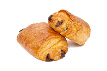 Croissants with chocolate