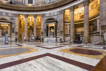 Fototapete Monument Pantheon Interior in Rome