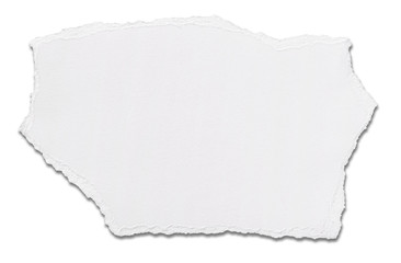 white paper ripped message background