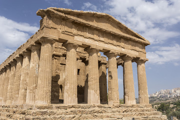 Fototapeta na wymiar Tempio della Concordia, Agrigento - Sicilia