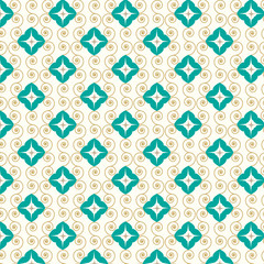 Fototapeta premium abstract seamless pattern lines curve vector