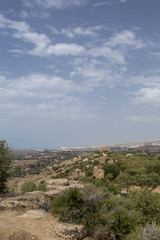 Fototapeta na wymiar Valle dei Templi, Agrigento - Sicilia