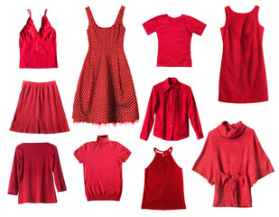 Red clothes