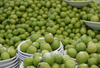 Greengage Plums