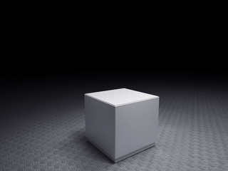 white pedestals to place product