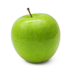 Green apple, large depth of field