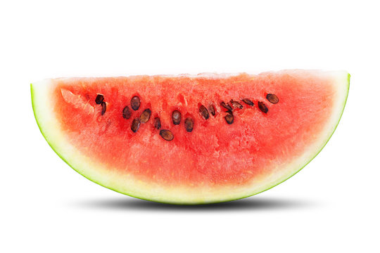 Watermelon, isolated on white background