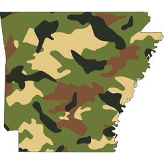 Camo texture in map - Arkansas