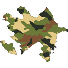 Camo texture in map - Azerbaijan
