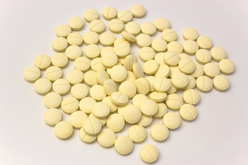 Tablets of the drug