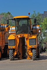 Alsace engin de vendanges