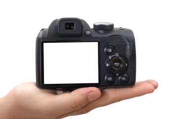 Elde Fotoğraf makinesi