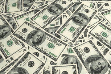 USA dollars money background.