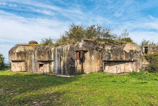 Welschhof bunker on the Maginot Line in Gros-Réderching