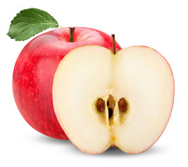 red apple
