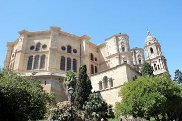 Fototapeta na wymiar Kathedrale in Malaga