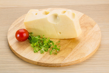 Maasdam cheese