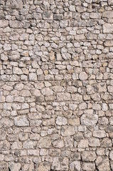 Stone wall with limestone as a background