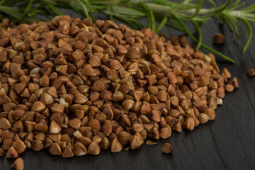 Raw buckwheat