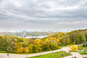 Autumn colors of Park "Slavy"