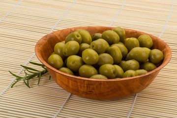 Green olives
