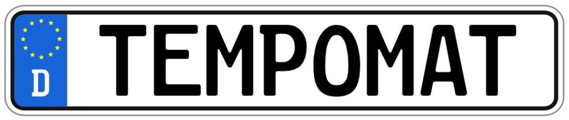 Tempomat Schild  #140928-svg14