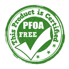PFOA free stamp