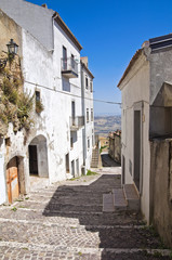 Alleyway. Acerenza. Basilicata. Italy.