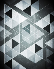 Seamless retro Abstract triangle pattern