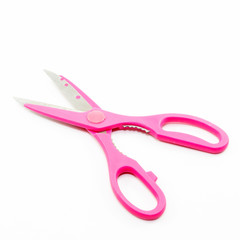 Scissors Kitchen on white background