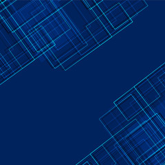 Abstract square Background Vector