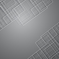 Abstract square Background Vector