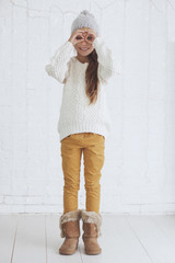 Fashion teenage girl